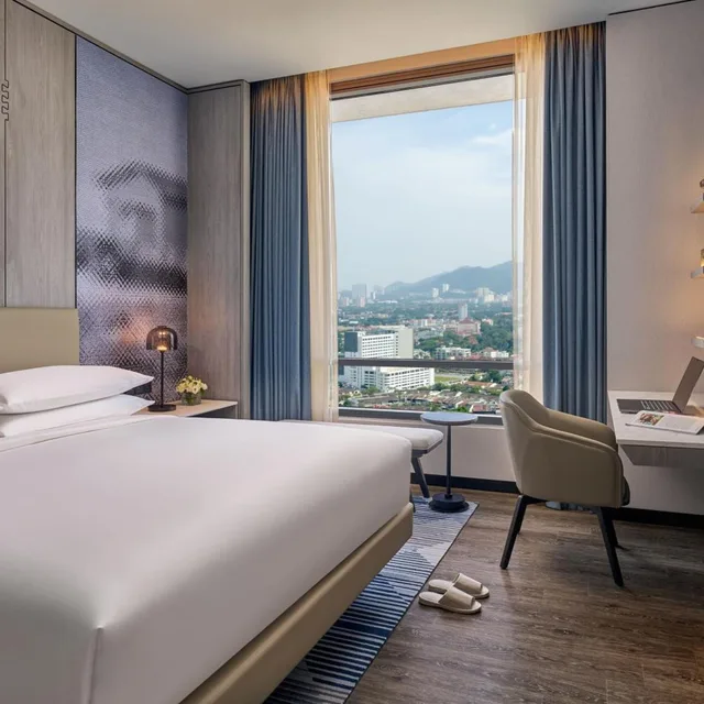 شقة بسرير كينج بغرفة نوم واحدة، Marriott Executive Apartments Penang 2/5
