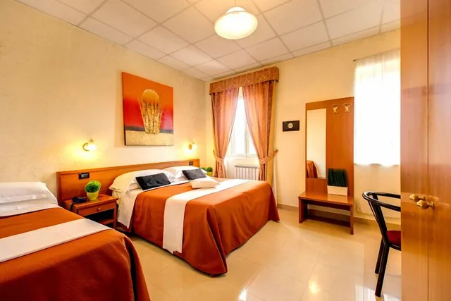 غرفة بسريرين منفصلين، Hotel Parker Roma 6/10
