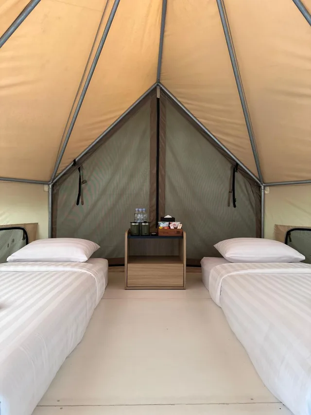 Tent, Twin Beds, Riverside، JSI Resort 1/4