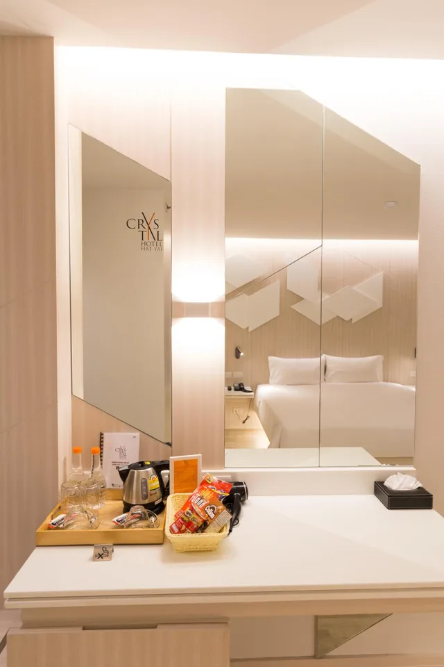 غرفة ديلوكس بسرير مزدوج، Crystal Hotel Hat Yai 6/10