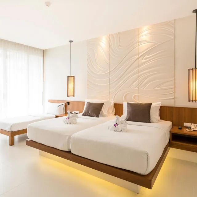 غرفة ديلوكس عائلية بشرفة، G Hua Hin Resort Mall 10/10
