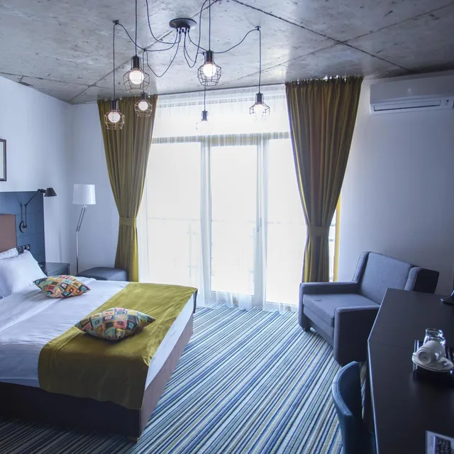 Deluxe Triple Room Sea View:، Tangerine Apart Hotel Batumi 10/10