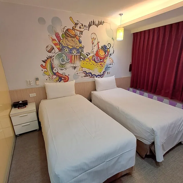 غرفة ديلوكس بسريرين منفصلين، Morwing Hotel 4/10