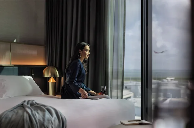 جناح تنفيذي بسرير كينج، Pullman Auckland Airport 4/7
