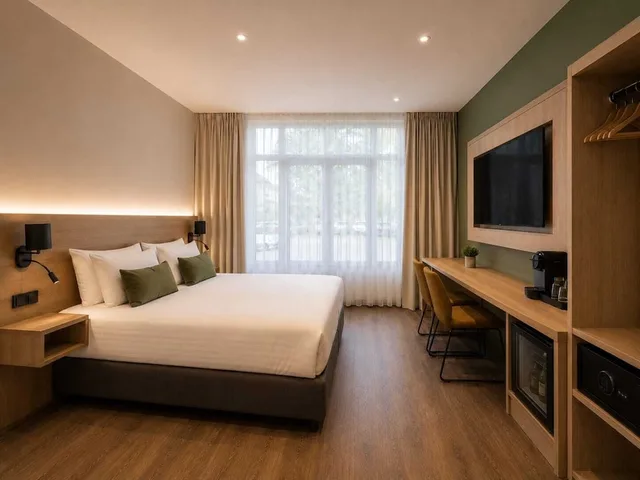 غرفة تنفيذية بسرير كينج، Hotel Van Saaze 1/7