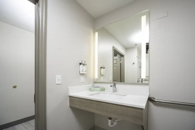 غرفة بسرير كينج مع أريكة لذوي الإعاقة، Holiday Inn Express Hotel Suites Atlanta Johns Creek 4/8