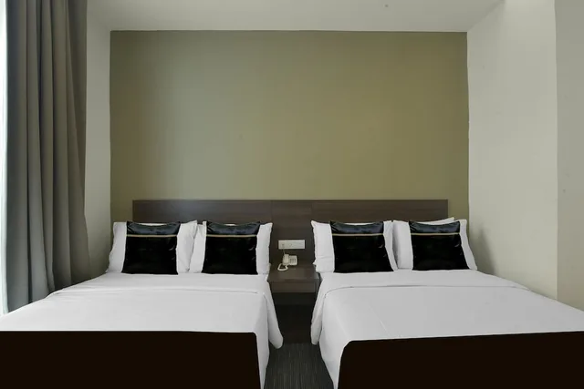 غرفة عائلية بسريرين مزدوجين، Palette KL Sentral Station Formerly Scott Hotel 6/9