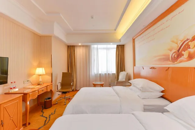 غرفة ديلوكس بسريرين منفصلين، Vienna Hotel (Shanghai Sijing Metro Station) 1/1