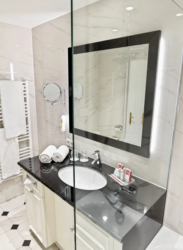 غرفة ديلوكس بسريرين منفصلين، Austria Trend Parkhotel Schonbrunn 6/8