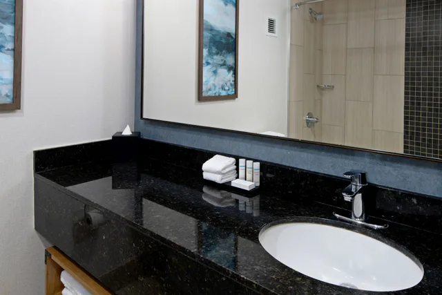 جناح بريميوم بسرير كينج بشرفة بإطلالة، Embassy Suites by Hilton Monterey Bay Seaside 2/5