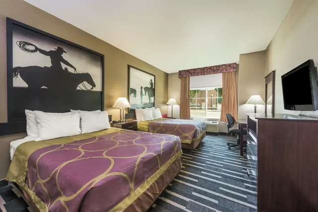 Standard, 2 Queen Beds, Super 8 By Wyndham Fort Worth North 1/3