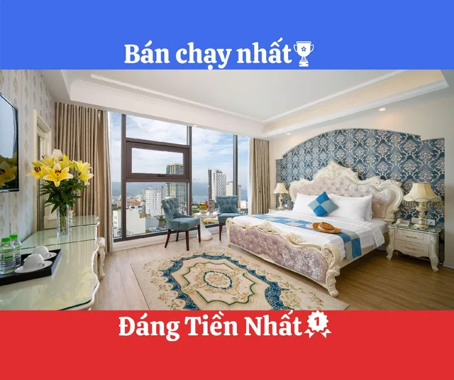غرفة ديلوكس ثلاثية، Golden Rose Hotel Danang 2/2