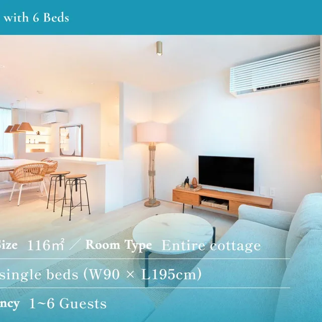 كوخ بستة أسرّة، PRICIA RESORT YORON 2/3