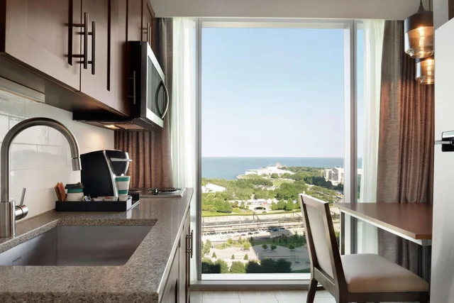 جناح ركني بغرفة نوم واحدة، Homewood Suites by Hilton Chicago Downtown South Loop 3/3