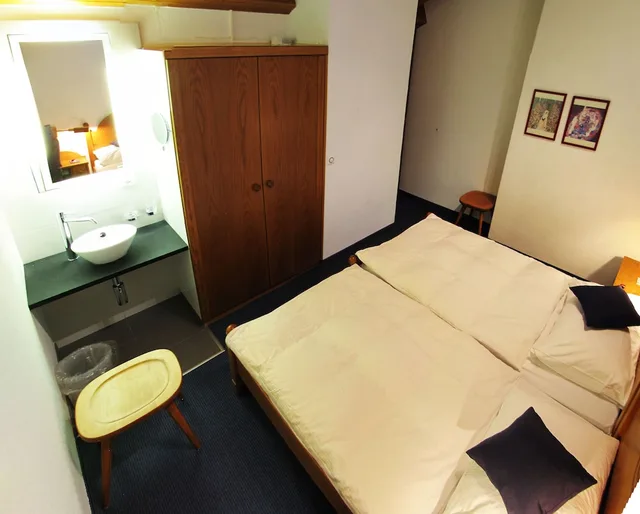 جناح عائلي كلاسيكي بسريرين مزدوجين، Allalin Relais Du Silence Hotel 2/7