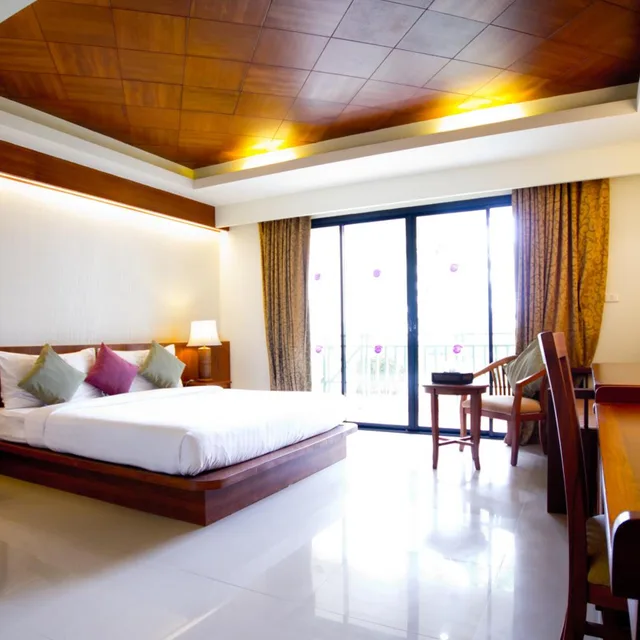 غرفة بسرير مزدوج أو سريرين منفصلين في الطابق الأرضي، Khaolak Orchid Beach Resort 1/6