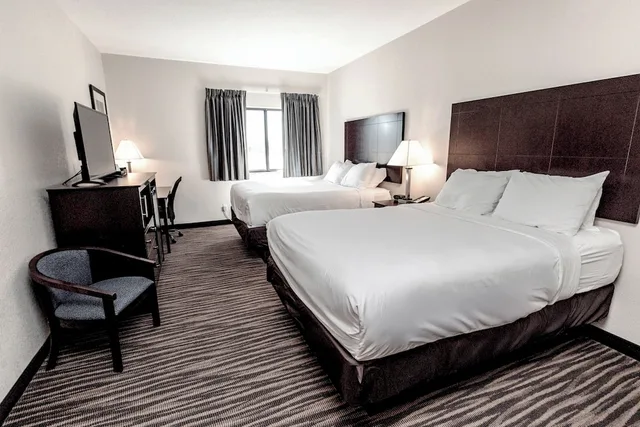 غرفة بسريرين كوين، Cobblestone Inn and Suites Maryville 3/11