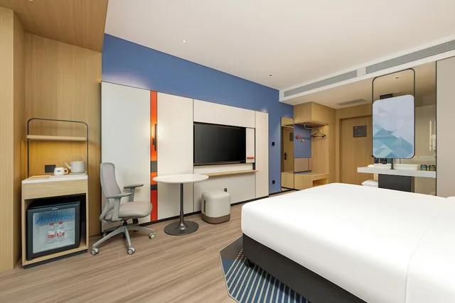 غرفة قياسية بسرير كينج، Holiday Inn Express Qinhuangdao Haigang By IHG 3/5