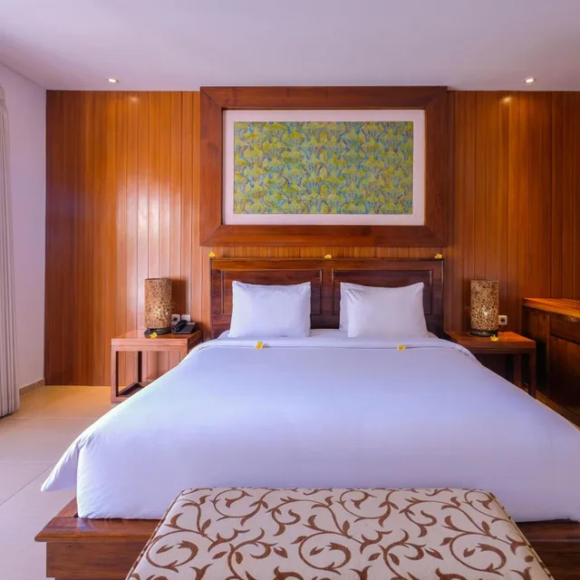 غرفة بسرير مزدوج بإطلالة على الحديقة، Papillon Echobeach 5/10