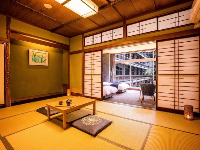Japanese Western, Standard, Twin Beds, 2 Futon Beds, No Bathroom، Ooedo Onsen Monogatari Unazuki Grand Hotel 2/4