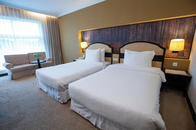 غرفة ديلوكس بسرير كوين، La Sapinette Hotel Dalat 5/10