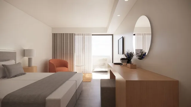 Double Room Superior Top Floor Sea View, Aquila Porto Rethymno 2/7