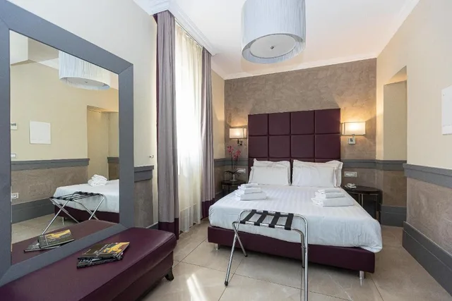 غرفة سوبيريور بسرير مزدوج أو سريرين منفصلين، Hotel Castellino Roma 3/9