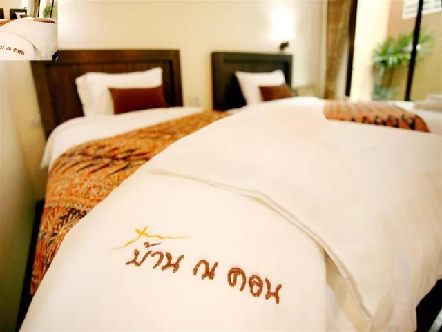 غرفة بسريرين منفصلين، Baan Na Khon Hotel 2/2