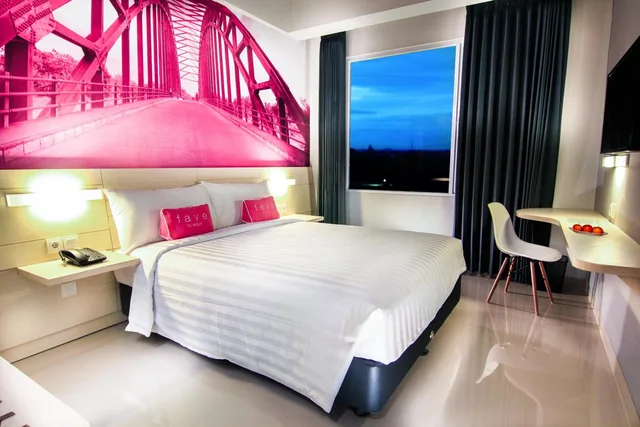 غرفة سوبيريور بسرير مزدوج أو سريرين منفصلين، favehotel Sudirman Bojonegoro 5/10