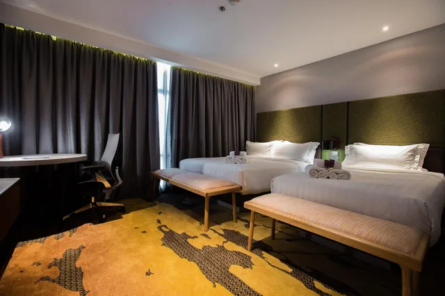 غرفة تنفيذية بسريرين منفصلين، King Park Hotel 3/9