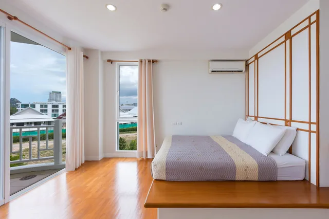 2 Bedrooms, Apartment, Double and Twin Beds, Sea View, Baan Poolom Beachfront Condominium 2/7