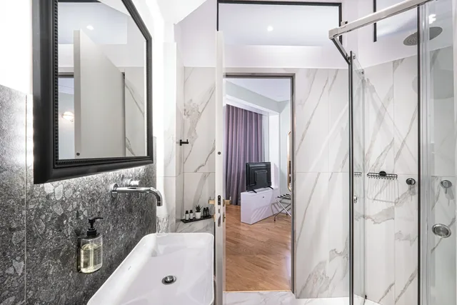 Elegant, Queen Bed, Belle Epoque Suites Athens 2/2