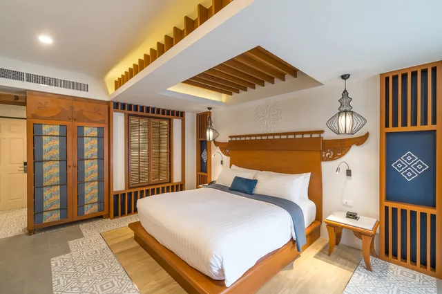 غرفة ديلوكس بسرير كينج بجاكوزي، Aonang Princeville Villa Resort & Spa 1/4