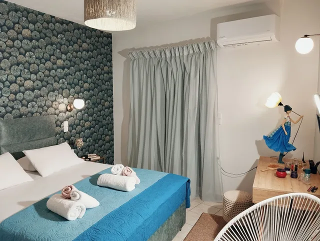 شقة اقتصادية بسرير كوين بغرفة نوم واحدة مع أريكة، Villa Daizy 8/10