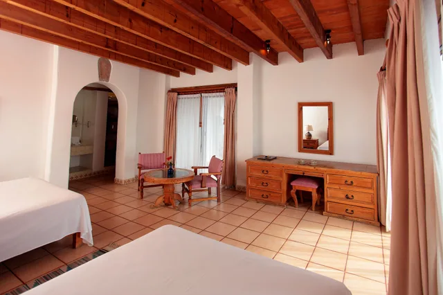 Junior Suite, 2 Double Beds, with View, Terrace, Posada Del Tepozteco Hotel 8/9