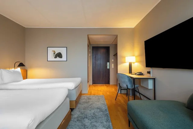 غرفة بسريرين منفصلين، Hyatt Place Gothenburg Central 2/3