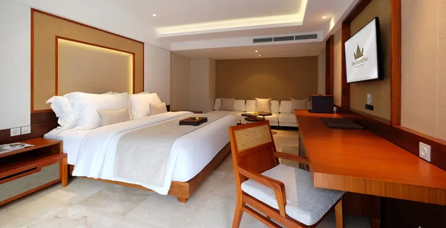 غرفة ديلوكس بسرير مزدوج أو سريرين منفصلين، The Bandha Hotel & Suites 2/4