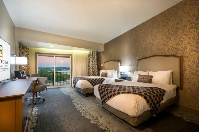 غرفة ديلوكس بسريرين مزدوجين، Lodge of Four Seasons Golf Resort Marina Spa 2/3