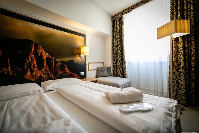 غرفة ديلوكس بسرير كوين وسرير فردي، Boutique Exclusive B&B Trento 5/10