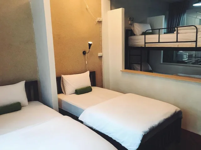 غرفة عائلية بحمام خاص، Victory Park Hostel 10/17