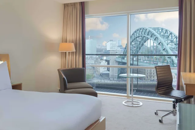 غرفة تنفيذية بسرير كوين لذوي الإعاقة، Hilton Newcastle Tyne Bridge 5/10