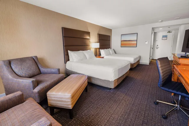 غرفة ديلوكس بسرير مزدوج، Hilton Salt Lake City Center 2/4