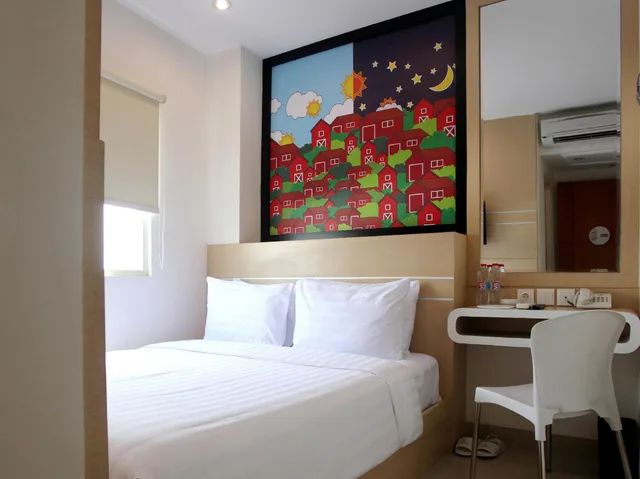 غرفة قياسية بسرير كينج، Nite And Day Surabaya Gunungsari 2/2