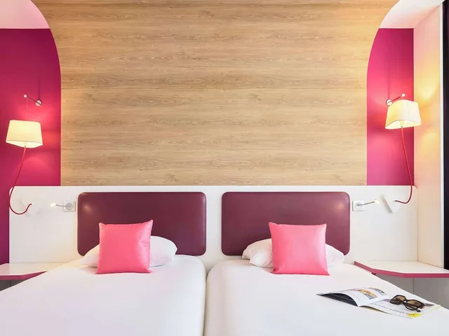 غرفة قياسية بسريرين منفصلين، Ibis Styles Montelimar Centre 2/7