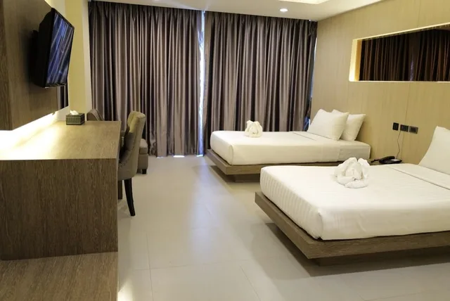 Ocean, Twin Beds، Hermann Hotel Pattaya 8/10