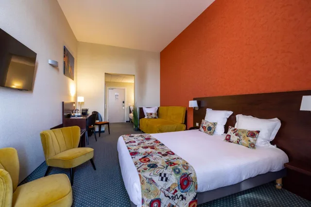 غرفة رباعية، Qualys Hotel Val Vignes 5/8