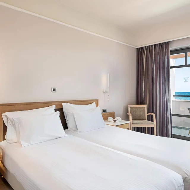 Room, Double Bed, Sea View, Porto Platanias Beach Resort & Spa 1/10