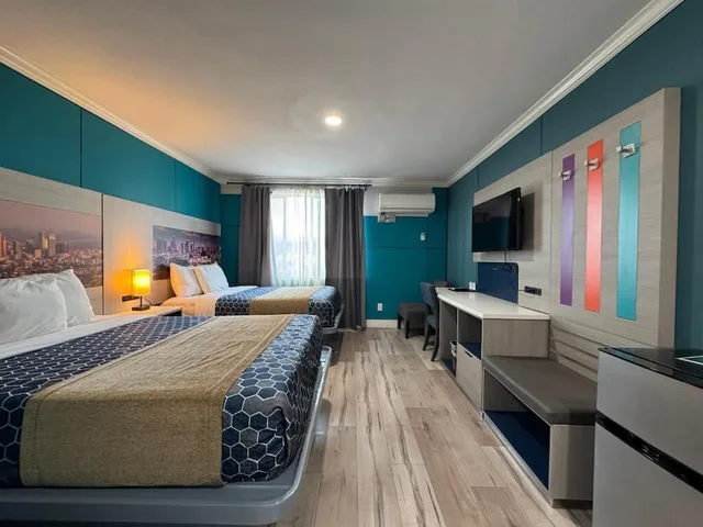 غرفة كومفورت بسريرين كوين، Hotel Pacific Garden 1/10