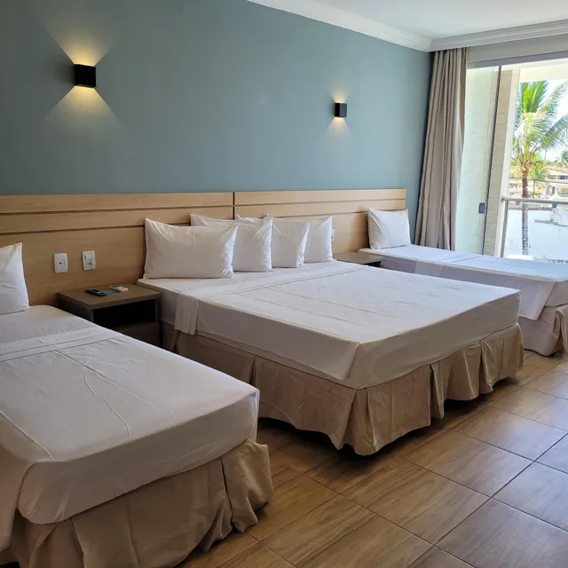 غرفة ديلوكس، Porto Mar Hotel Porto Seguro 2/4