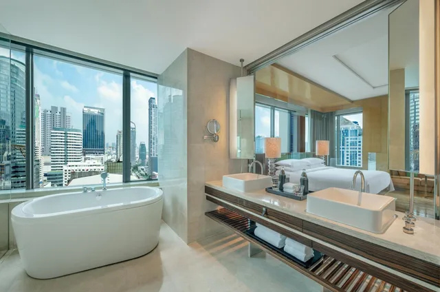 جناح استوديو بسرير كينج بغرفة نوم واحدة، Renaissance Bangkok Ratchaprasong Hotel 10/10